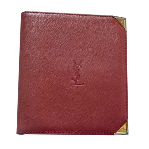 portefeuille homme luxe yves saint laurent|PORTEFEUILLES .